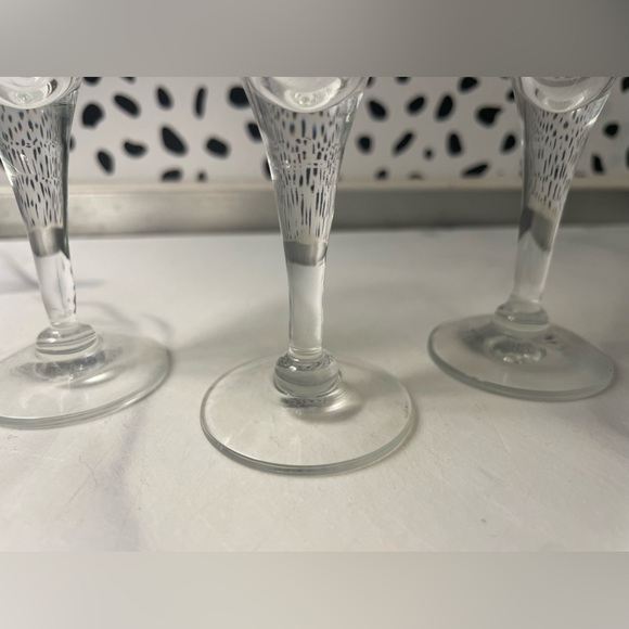 Set of 3 cordial shot stems - Picture 4 of 4